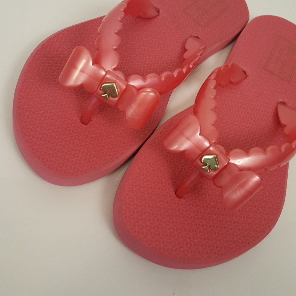 Kate Spade New York Women’s Pink Denise Flip-Flop 6 - Picture 6 of 8